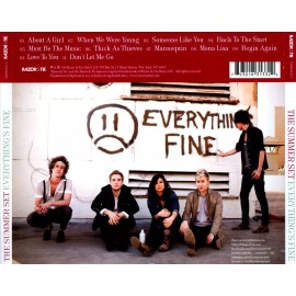 THE SUMMER SET EVERYTHING'S FINE NEW CD