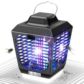 Bug Zapper, Mosquito Zapper with LED Light, Bug Zapper Outdoor, Electric Fly Zapper, Mosquito Killer, Fly Traps, Flying Insects Zapper Indoor Outdoor
