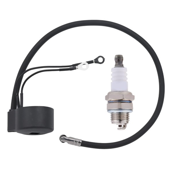 Bynor Ignition Coil +Spark Plug for Tecumseh 611002 611025 611027