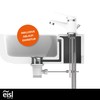 Eisl Speed Bath Filler Tap Fitting, NI075SCR-W