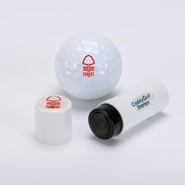 CaddyGolfStamps Nottingham Forest Football Forest Design FC Golf Ball Stamper Stamp Marker Personalise your Golf Balls Golf Gift Birthday Gift