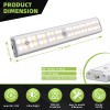 kuled 6Pack LED Closet Light Rechargeable Under Cabinet Lighting Motion