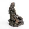 VERONESE DESIGN 6 Inch Tall Enchanted Song Mermaid Stting On