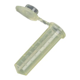 Globe Scientific 111564Y Polypropylene Graduated Micro centrifuge Tube with Snap Cap, 1.5ml Capacity, Yellow, Rnase/Dnase and Pryogen Free Certified, Pack of 500
