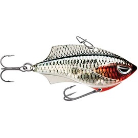 Rapala - Fishing lure Rap-V Blade - Fishing accessories plastic/metal body - Freshwater spinning bait - Sinking - Running depth: variable - Size: 6 cm / 14g - Made in Estonia - Live Roach