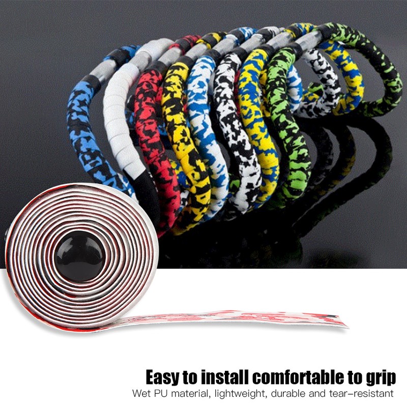 GUB Wet PU Cycling Handlebar Bar Tape Lightweight Road Bike