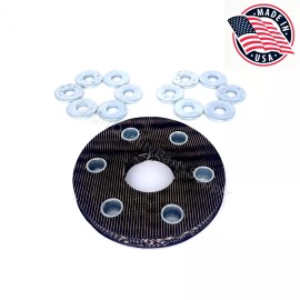 Rhino Rotary Cutter Flex Coupler Rubber Disc Kit 00762215, 0076647A, 00771287
