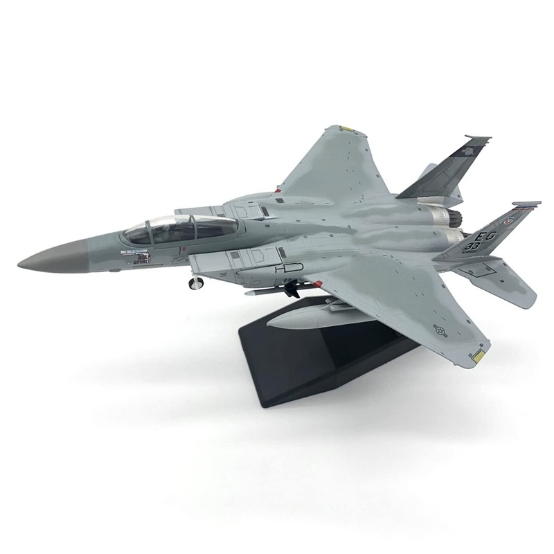 Dovhmoh 1/100 Scale Diecast Airplane, F15 Eagle American Navy Airplane