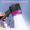 Duschkopf mit Filter, Hochdruck Handbrause mit 4 Strahlarten, Duschsparkopf Wassersparend