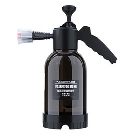 Fydun Pulverizador de Bomba para Coche, 2.0L Manual Espuma de Lavado de Coches Regadera de Alta Presión Pulverizador de Jardín, Lanza de Espuma para  