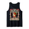 Jack Russell Terrier Santa Claus Crew Christmas Dog Elf Tank