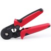 Flytuo Ferrule Crimping Tool, AWG23-7 Self-adjustable Ratchet Wire Ferrule Crimper,