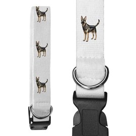 Small 'Cute German Shepherd' Dog Collar (PR00053577)
