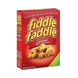 Fiddle Faddle Butter Toffee Popcorn With Peanuts, 6 Oz (Pack of 2)