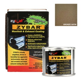 ZyCoat ZyBar 10004 High Temperature Coating - Bronze Satin, 4 Ounce