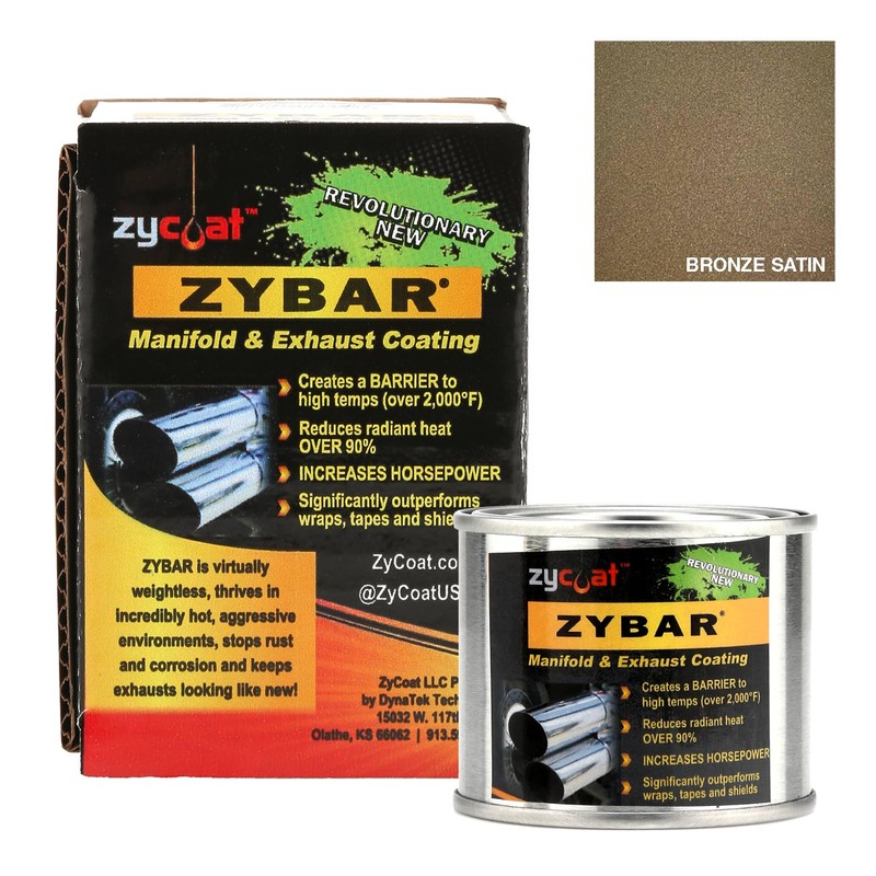 ZyCoat ZyBar 10004 High Temperature Coating - Bronze Satin, 4