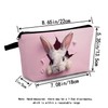 MoCaliduccious Easter Rabbit Makeup Bag Travel Makeup Pouch Toiletry Bag