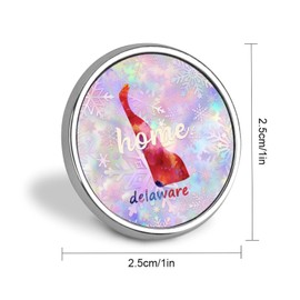BESTORLOVE Pins Bulk Set Enamel Pins Delaware State Home Pins For Backpacks Country City State Button Pins State Pride Funny Visitor Lapel Pins Accessory For Backpacks Badges