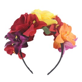 Rose Headband Hair Band Flower Crown Wreath Wedding Headband for Women