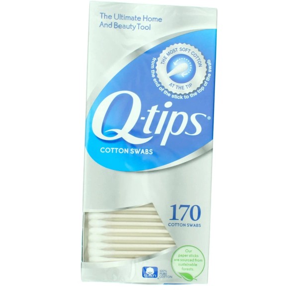 Flexible Cotton Swabs, 170 Each (1 Pack)