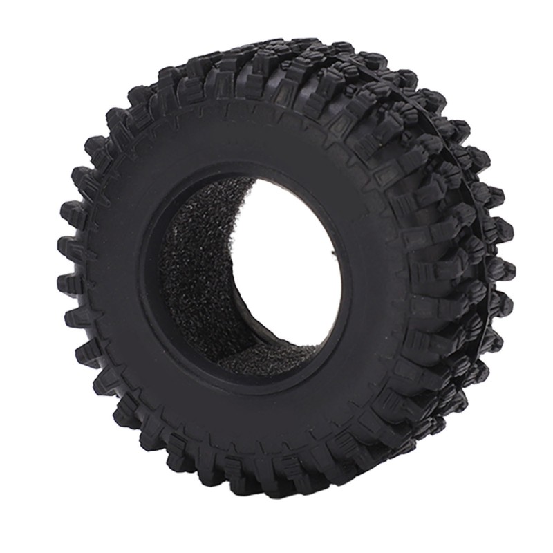 4PCS RC Wheel Tire Rubber Tyre 51mm Diameter for Axial