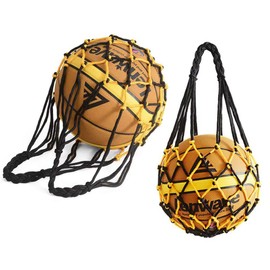 SHITOARIAR 2 Stück Ballnetz Net Tasche Fette Materialien Tragbare Ballnetz Sports Ball Ballnetz für Fußball, Basketball
