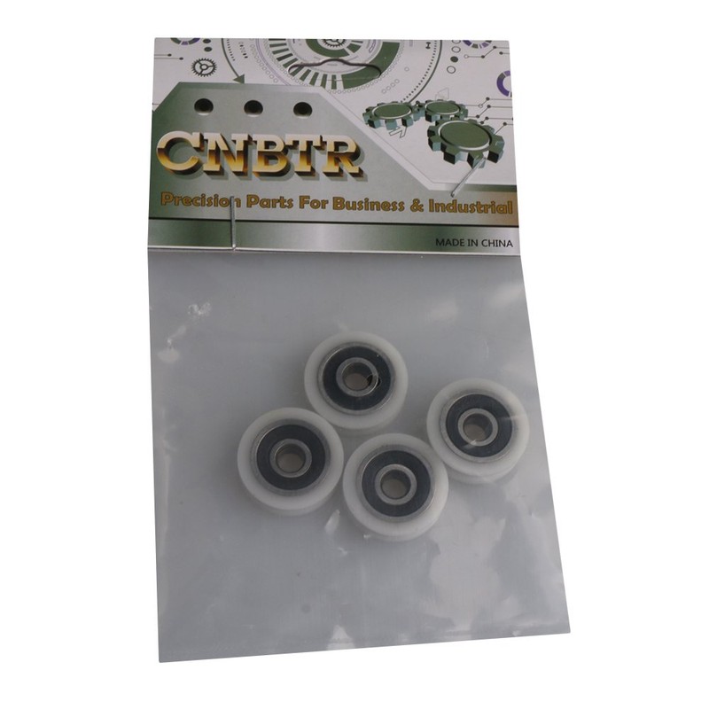 CNBTR 3mm Width 1.5mm Depth U Groove Plastic Wheel Steel