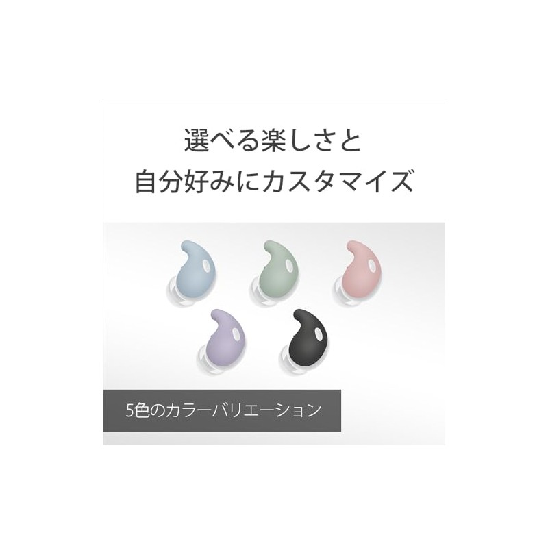 Air Fitting Supporter for Sony LinkBuds Fit Ash Pink WF-LS910N