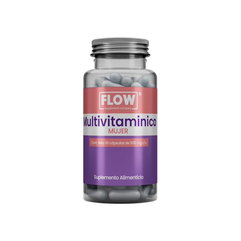 Vitaminas para Mujer - 90 Cápsulas de 500 mg -