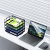 Stackable Letter Tray Paper Holder Desk Organizer for Home Office