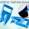 2-Pack Heavy Duty Mat Handling Tool with Non-Slip Mat Mover
