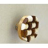 ARTISNO Handmade Round Shape Wood and Resin Kitchen Cabinet Drawer