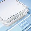 MATANA 25 Large Aluminium Trays with Lid, Aluminium Baking Mould,