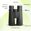 12x50 HD Binoculars for Adults Optical Binocular Bird Watching Binoculars