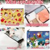 Sublimation Cosmetic Bag Blanks Set DIY Thermal Transfer Blank Cosmetic