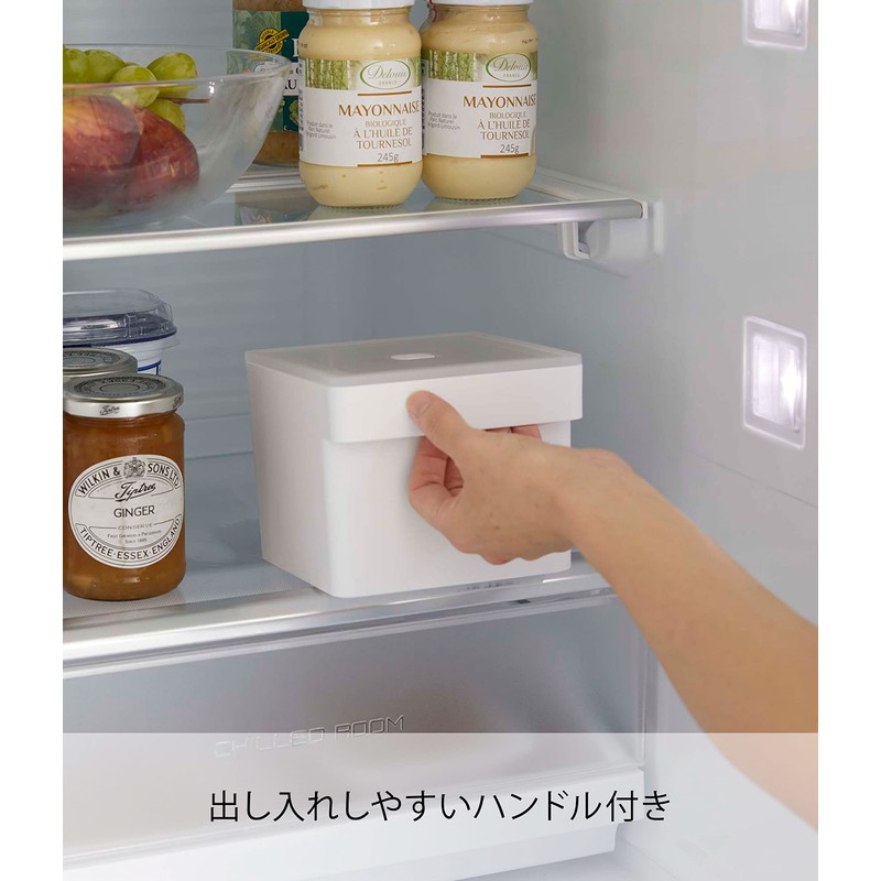 Yamazaki 7737 Miso Pack Storage with Handle, Sealed Food Container,