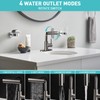 Bietor Bathroom Sink Faucet with 4 Mode Pull Down Sprayer,