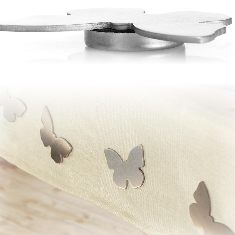 com-four® 8x tablecloth weights - tablecloth weights made of stainless