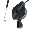 Spares2go Universal Throttle Cable and Lever Control for Lawnmower 72"