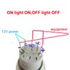 12V 16mm Blue Momentary Push Button Metal Switch Car Boat