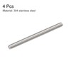 sourcing map 4Pcs M10 x 150mm Fully Threaded Rod 304