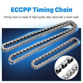 ECCPP New Timing Chain Kit fits 2002-2009 for Honda CR-V EX LX SE 2.4L DOHC K24Z1 K24A1 Engine