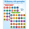 Coogam Memory Matching Game, Wooden Board Travel Toy with Memory