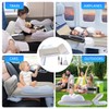 QWUE Inflatable Toddler Airplane Bed - Inflatable Airplane Bed for
