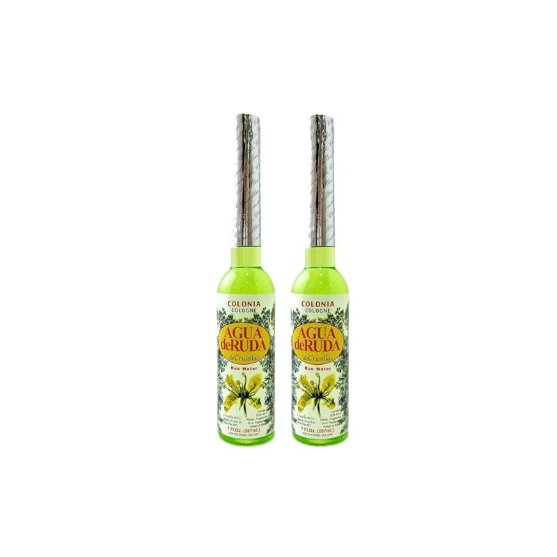 Crusellas Rue Water (Agua de Ruda) Splash Cologne 7 Fl.