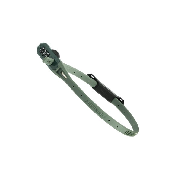 Hiplok Z LOK COMBO Bike Lock/Motorbike Helmet Lock - Green.