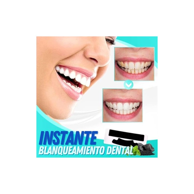 14 Pares Tiras Blanqueadras Dentales Carbon Activado Tiras Adhesivas Blanqueadoras