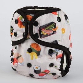 Sigzagor - Funda para pañales de bebé, talla única, 22,7 kg a 91,4 kg, Mermaid Sea, Talla única