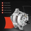 A-Premium Alternator Compatible with - 1990-1991 - Dodge Dakota, Ramcharger,