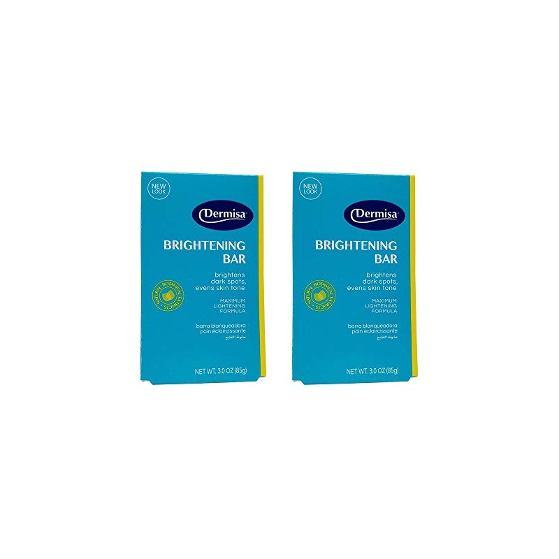 DERMISA BARRA DE JABON ACLARANTE PARA MANCHAS OSCURAS PAQUETE 2
